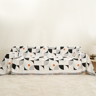 Architectural Harmony Sofa Cover