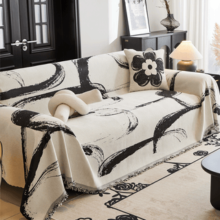 Calligraphy Sofa Cover