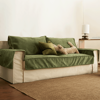 Corduroy Cuddles Sofa Cover