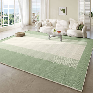 Easy Clean Rug Meadow Dawn Spillproof Pet-Friendly Minimalist Living Room Area Rug