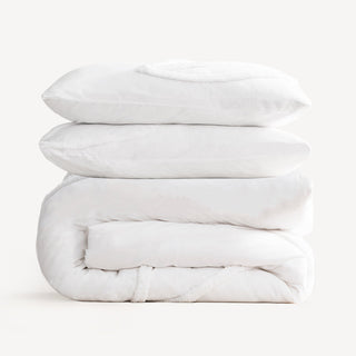 Luxe Leaf Tufted Duvet Cover Set