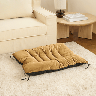 Toasty Taupe Plush Pet Mat - Short