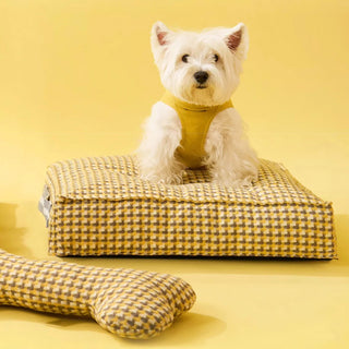 Waffle Shape Sweet Dreams Calming Dog Bed