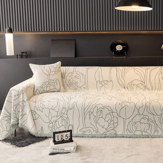 Wildflower Doodles Sofa Cover