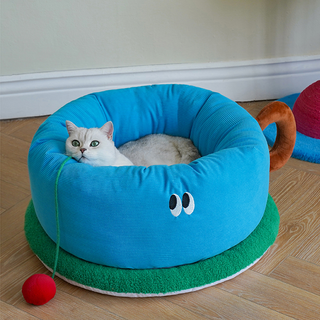 ZEZE Pets Tea Cup Pet Bed