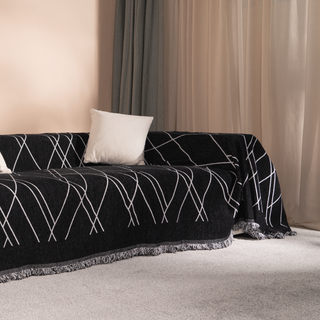 Nightfall Harmony Monochrome Chic Sofa / Couch Cover