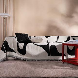 Monochrome Chic Sofa / Couch Cover