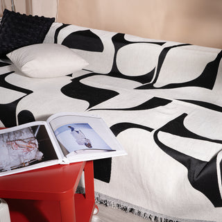 Monochrome Chic Sofa / Couch Cover