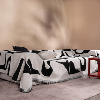 Monochrome Chic Sofa / Couch Cover