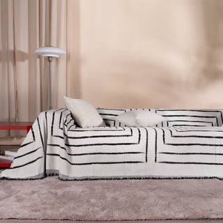 Chic Square Pattern Sofa / Couch Cover