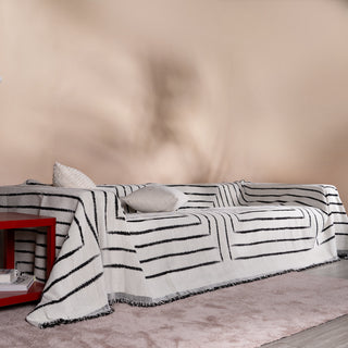 Monochrome Chic Sofa / Couch Cover