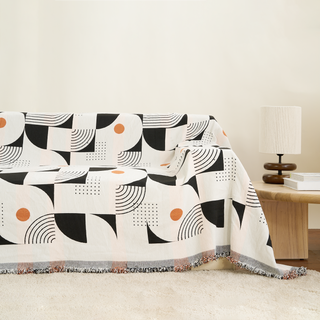 Architectural Harmony Sofa Cover