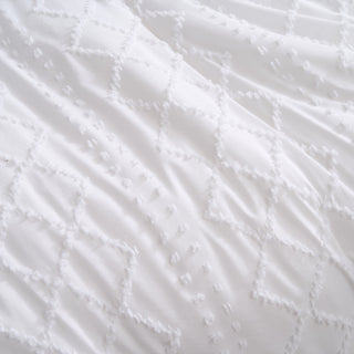 Boho Bloom Embossed Comforter