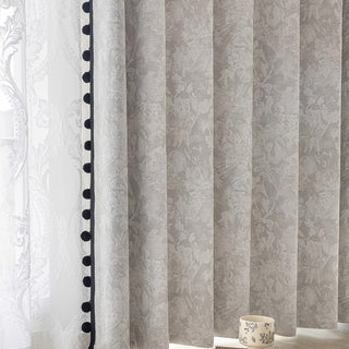 Elegant Patterned Curtain