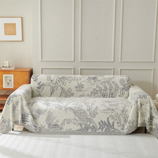 Floral Elegance Sofa Cover