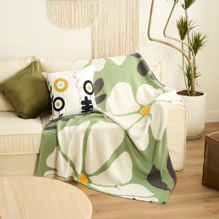 Garden Oasis Throw Blanket