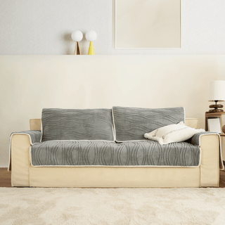 Plush Elegance Sofa Cover