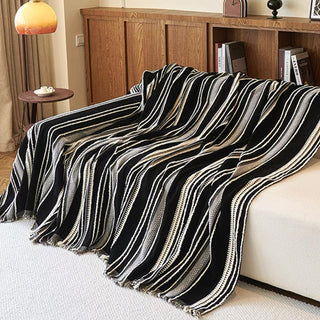 Striped Cotton Sofa/Couch Cover