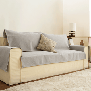 Anti-Scratch Wood Grain Sofa Cover