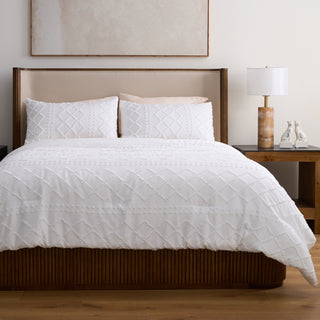 Boho Bloom Embossed Comforter