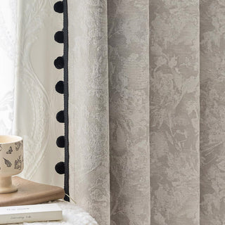 Elegant Patterned Curtain