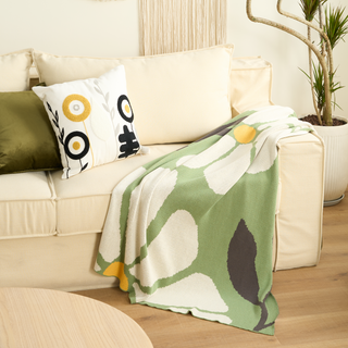 Garden Oasis Throw Blanket