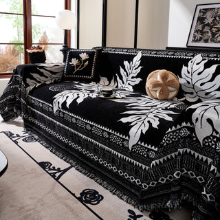 Luxury Foliage Sofa Cover