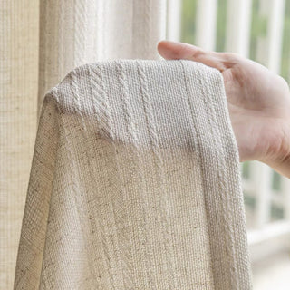 Tranquil Linen Textured Curtain