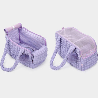 Trendy Cozy Lightweight Breathable Detachable Dog & Cat Carrier Shoulder Bag