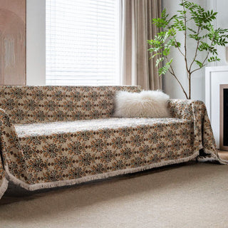 Vintage Floral Sofa Cover