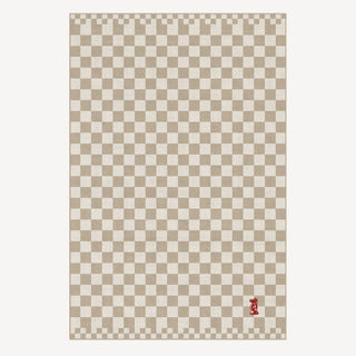 Waterproof Vintage Checkerboard Lightweight Rug