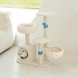 ZEZE Pets Vanilla Dreams Cat Tree