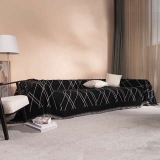 Nightfall Harmony Monochrome Chic Sofa / Couch Cover