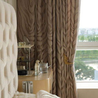 Modern Zebra Pattern Curtain