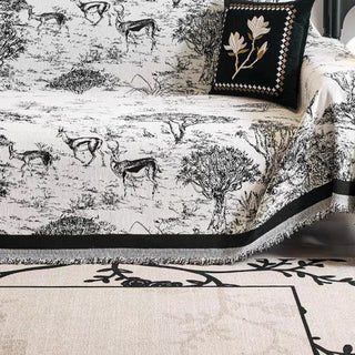 Safari Scene Sofa/Couch Cover