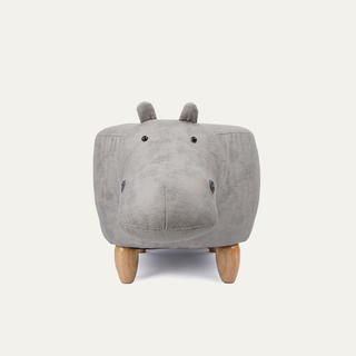 ZEZE Pets Animal Kingdom Hideaway Stool - River Gray