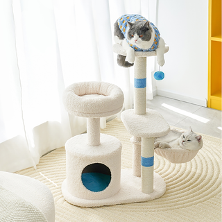 ZEZE Pets Vanilla Dreams Cat Tree