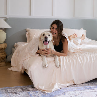 Ensemble de déménagement en bambou – Répulsif contre les poils d'animaux pour la famille des chiens/chats 