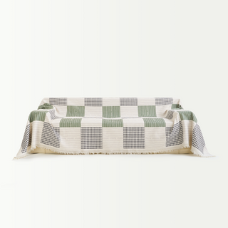 Cotton Patchwork Blanket Sofa Cover