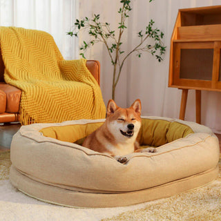 Cozy Donut with Superior Comfort and Style Premium Dog & Cat Bed