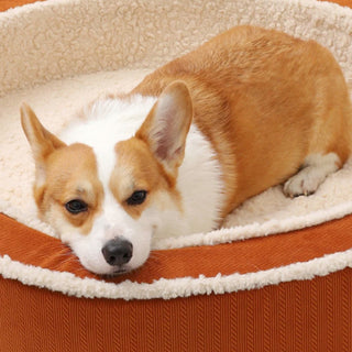 Cozy Warm Round Orthopedic Support Dog Bed