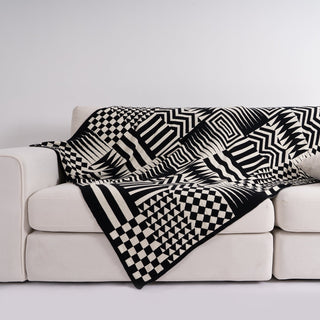 Geometric Pattern Throw