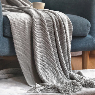 Knit Throw Blanket