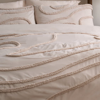 Tufted Weave Duvet Cover Set