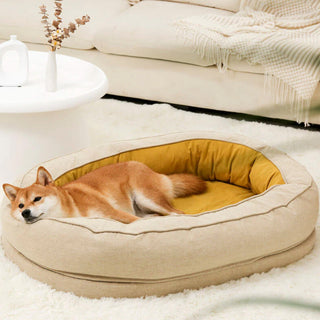 Cozy Donut with Superior Comfort and Style Premium Dog & Cat Bed