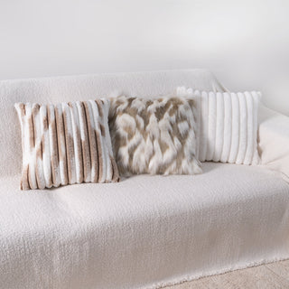 Faux Fur Pillow Cover Set