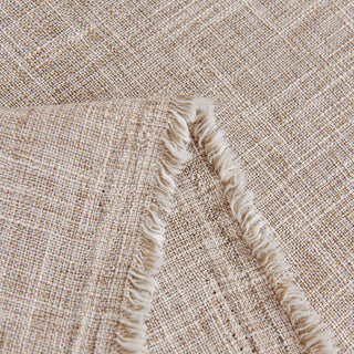 Faux Linen Sofa Cover