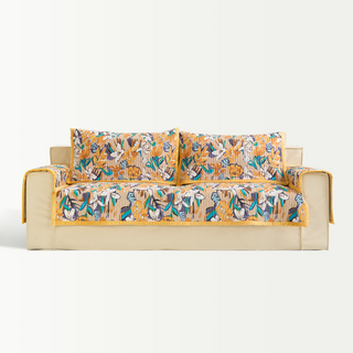 Tropical Tango Anti-Scratch Sofa Cover