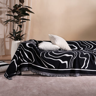 Monochrome Chic Sofa / Couch Cover