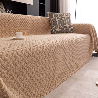 Luxurious Woven Texture Sofa Cover